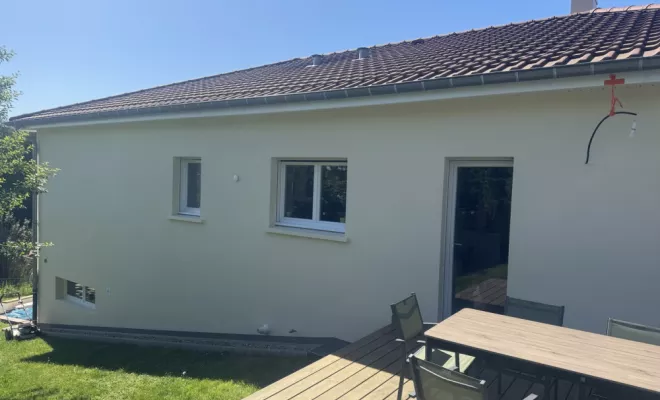 Ravalement de façade d'une maison individuelle neuve à Metz, Metz, YOUR LINK